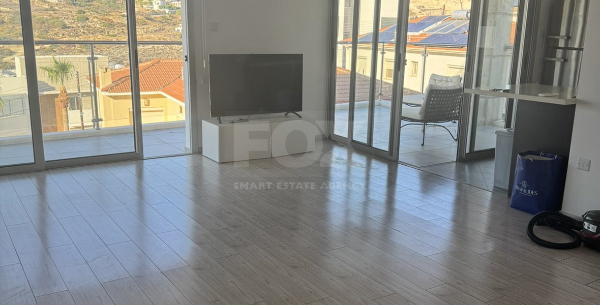Two bedroom apartment for rent with stunning views in Panthea, Limassol