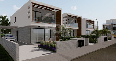 Three bedroom magnificent villa in a modern design in Geroskipou, Paphos