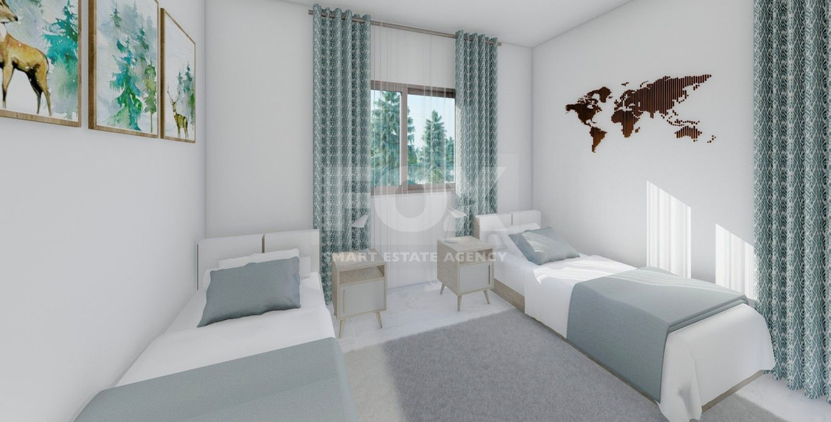 Three bedroom magnificent villa in a modern design in Geroskipou, Paphos