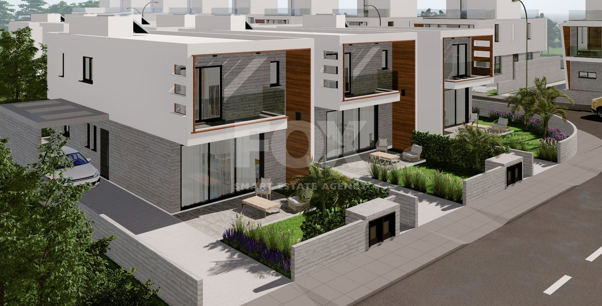 Three bedroom stunnning villa in a modern design in Geroskipou, Paphos