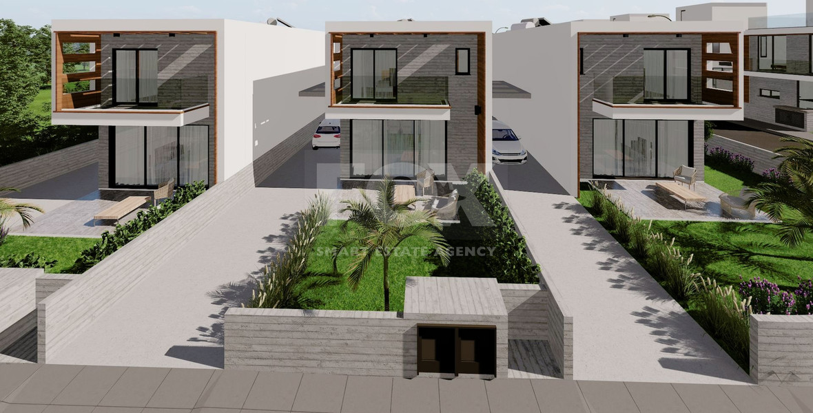 Three bedroom stunnning villa in a modern design in Geroskipou, Paphos