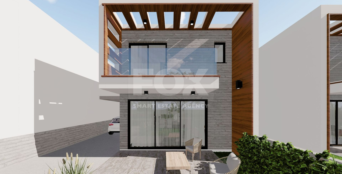 Three bedroom stunnning villa in a modern design in Geroskipou, Paphos