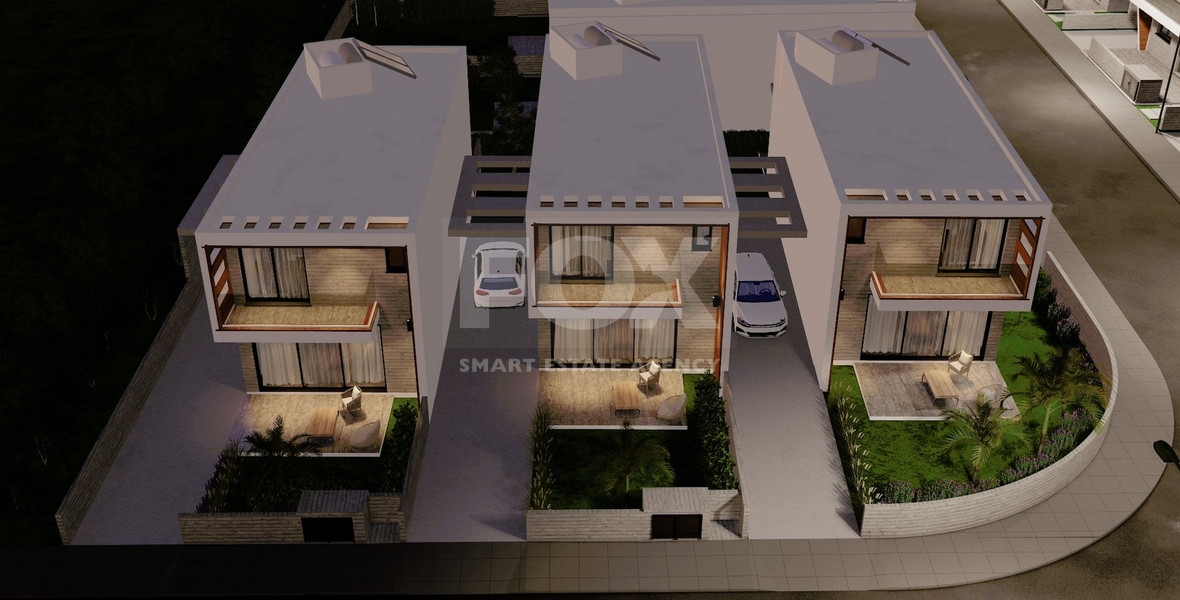 Three bedroom stunnning villa in a modern design in Geroskipou, Paphos