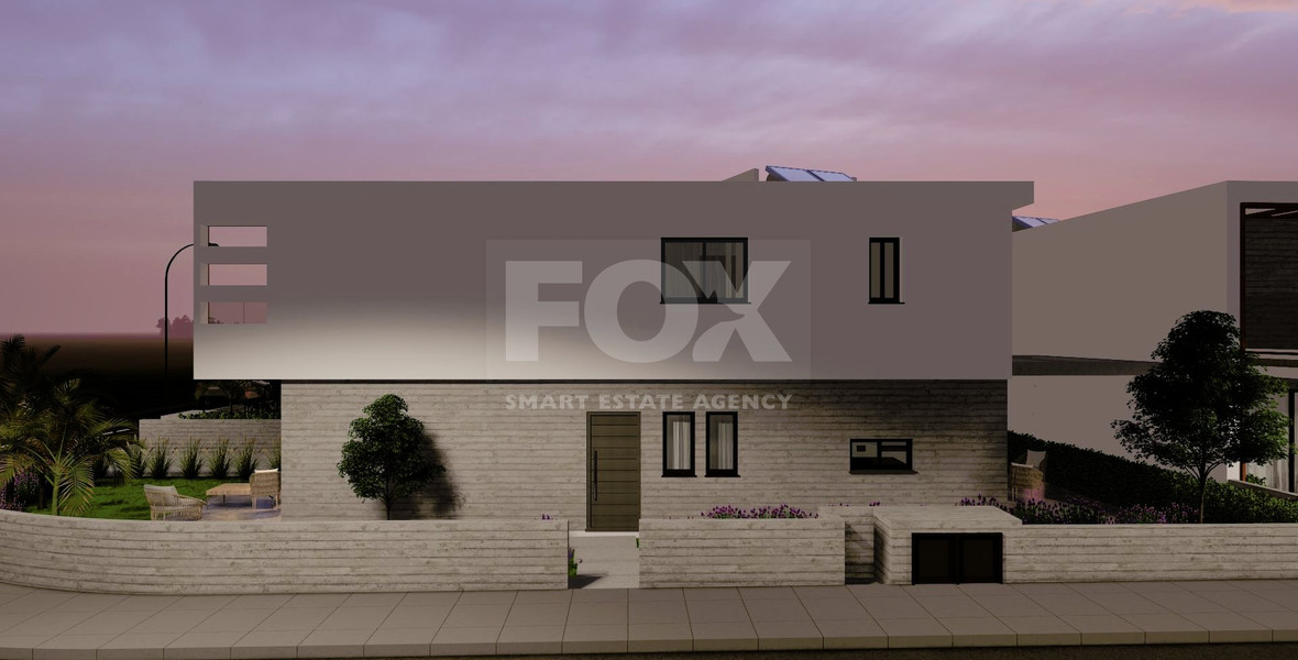 Three bedroom stunnning villa in a modern design in Geroskipou, Paphos