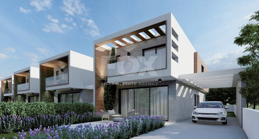 Three bedroom stunnning villa in a modern design in Geroskipou, Paphos