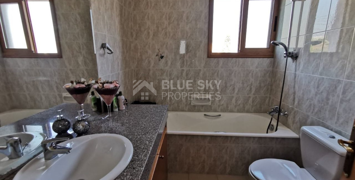 Beautiful Four Bedroom Detached House with Panoramic Sea View in Agios Athanasios for Sale