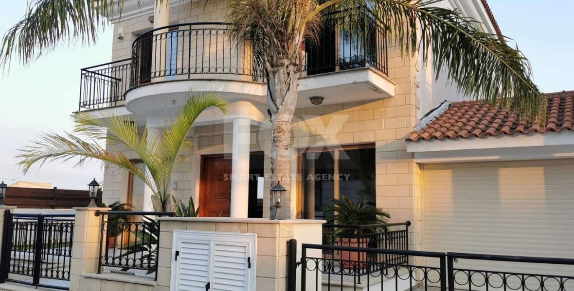 Beautiful Four Bedroom Detached House with Panoramic Sea View in Agios Athanasios for Sale