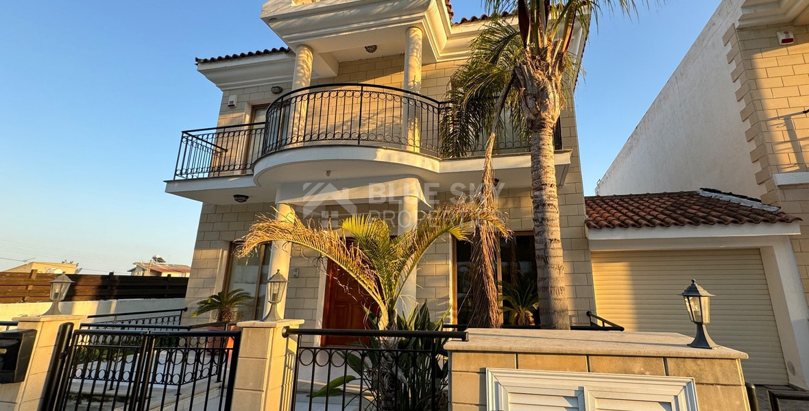 Beautiful Four Bedroom Detached House with Panoramic Sea View in Agios Athanasios for Sale