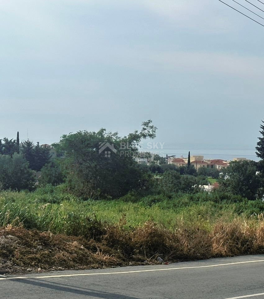 Exceptional Corner Residential land in Pegeia, Paphos.