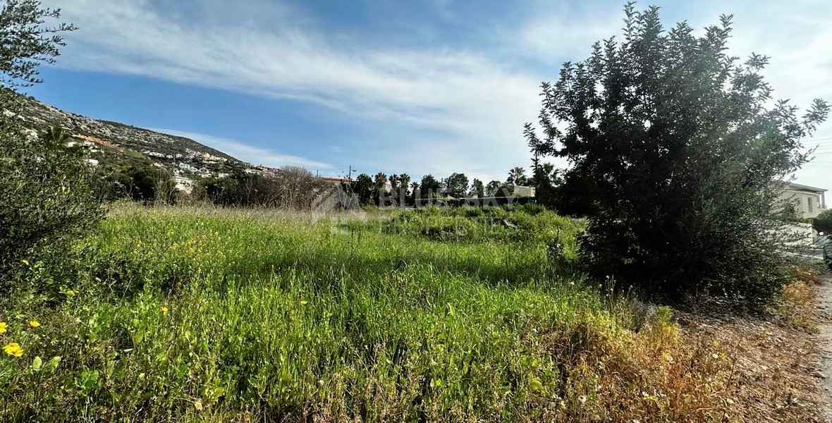 Exceptional Corner Residential land in Pegeia, Paphos.