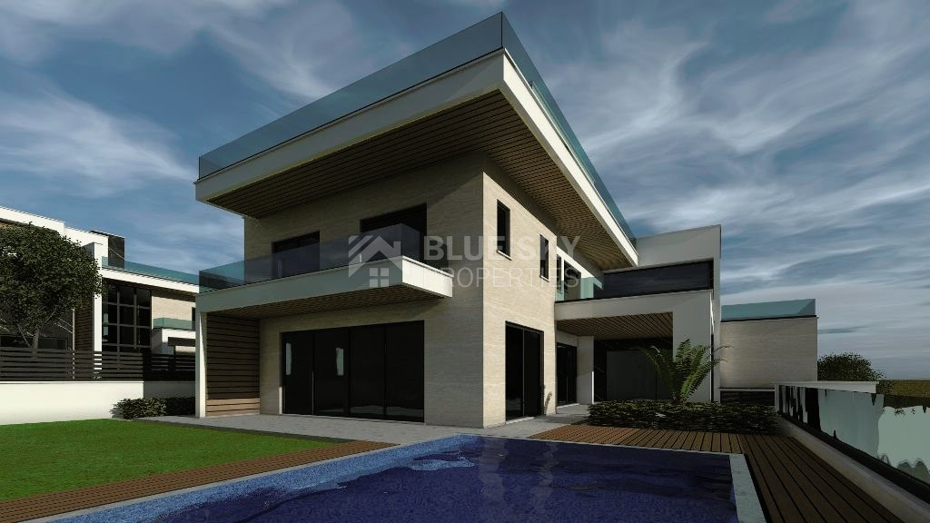 Modern 5 bedroom villa with swimming pool for sale in Agios Tychon, Limassol