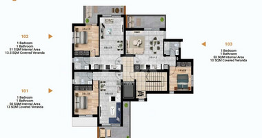 One bedroom apartment for sale in Zakaki, Limassol