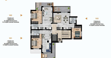 One bedroom apartment for sale in Zakaki, Limassol