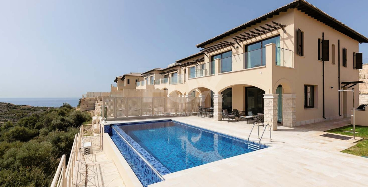Three bedroom semi detached villa for sale in Aphrodite Hills, Paphos