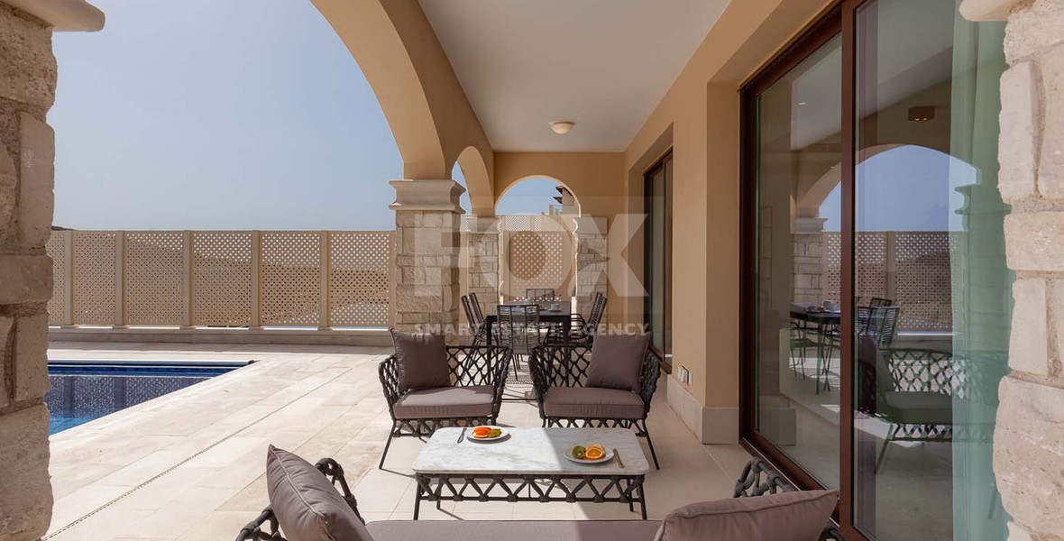 Three bedroom semi detached villa for sale in Aphrodite Hills, Paphos