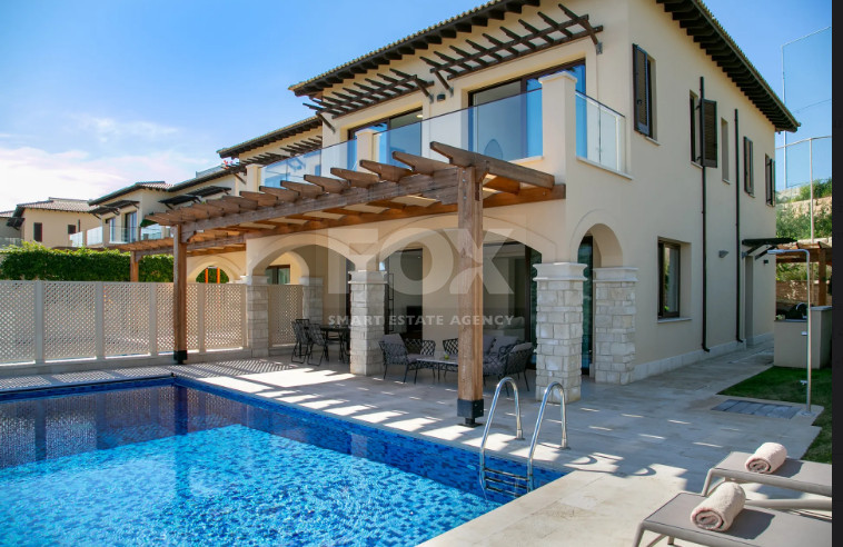 Three bedroom semi detached villa for sale in Aphrodite Hills, Paphos