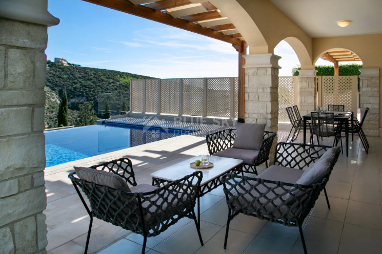 Three bedroom semi detached villa for sale in Aphrodite Hills, Paphos