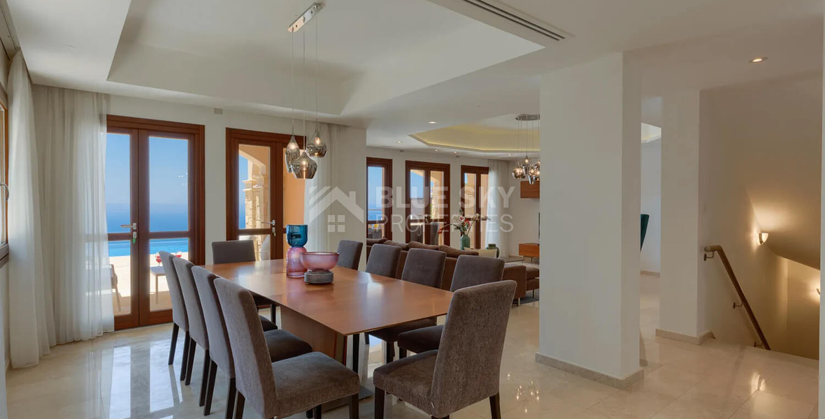 Luxury  four Bedroom Villa with Panoramic Mediterranean Views at Aphrodite Hills for sale