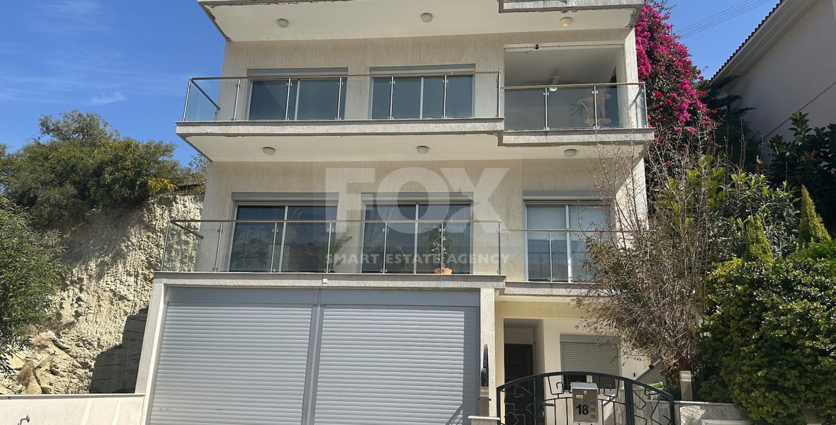 Detached 4 bedroom house in the quiet residential location of Agios Tychonas.