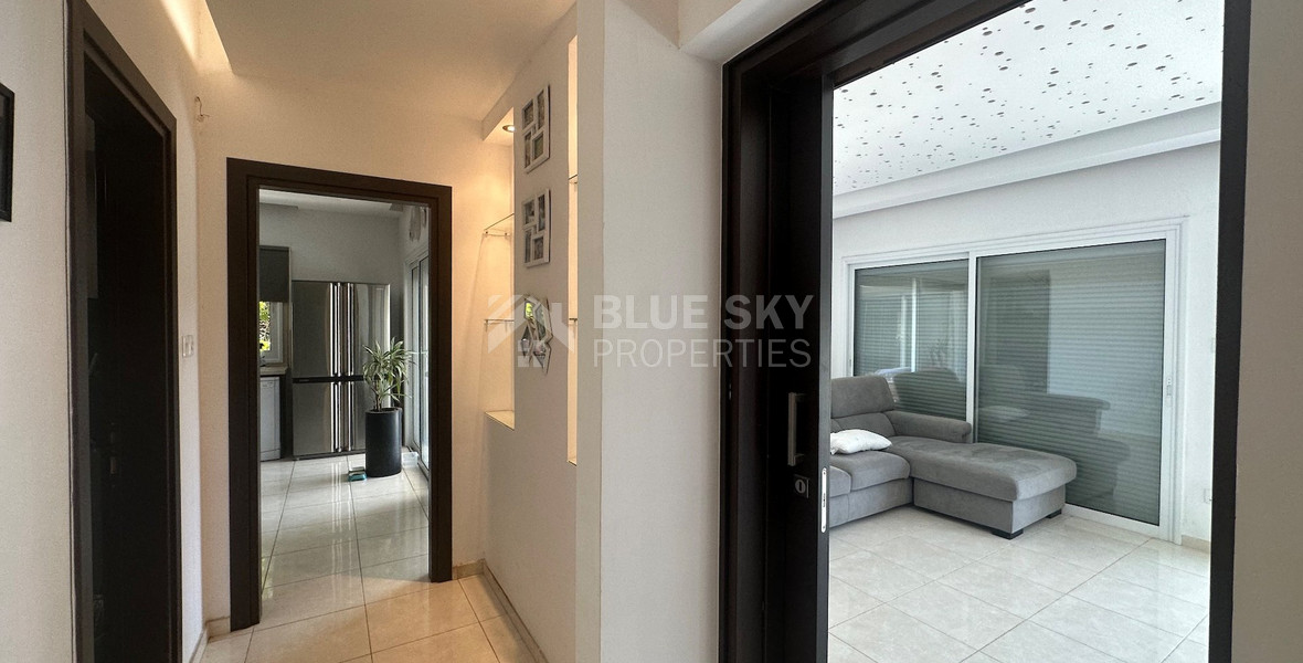 Detached 4 bedroom house in the quiet residential location of Agios Tychonas.