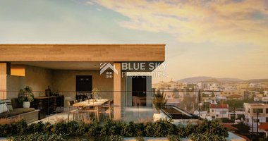 Three bedroom top floor apartment with roof garden for sale in Agios Nektarios, Limassol