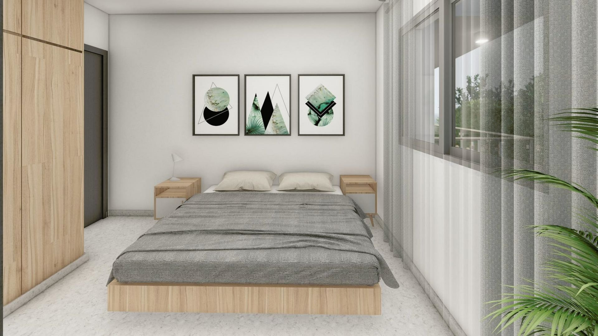 Apartamento 1 habitacion 65 m² Chloraka, Chipre