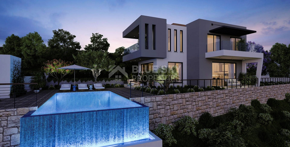 Four bedroom exceptional villa in the most outstanding area of Paphos