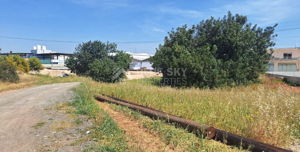 Prime Industrial Land for Sale in Ypsonas – Ideal for Warehouse Near Limassol Port