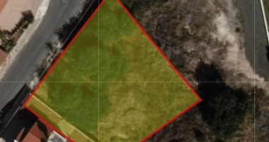 Spacious residential plot near green area located in quiet area at Konia, Paphos.