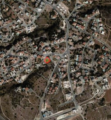 Spacious residential plot near green area located in quiet area at Konia, Paphos.