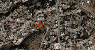 Spacious residential plot near green area located in quiet area at Konia, Paphos.