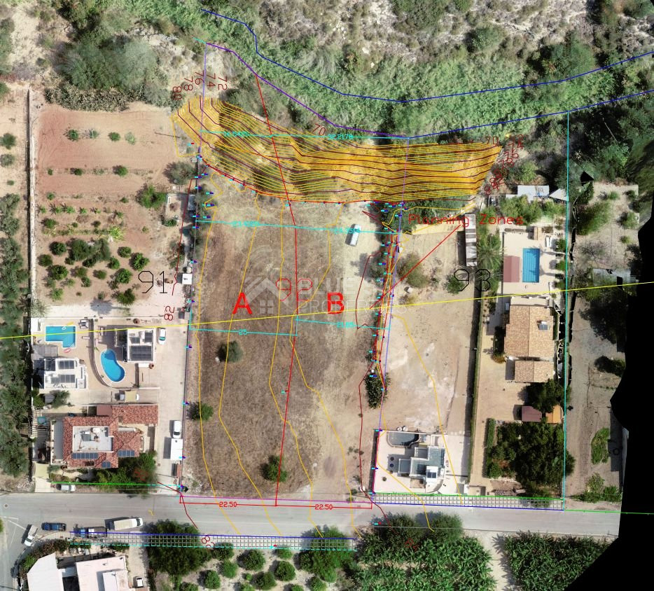 Half share of land with distribution agreement (B) located in a quiet area at Kissonerga, Paphos