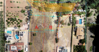 Half share of land with distribution agreement (B) located in a quiet area at Kissonerga, Paphos