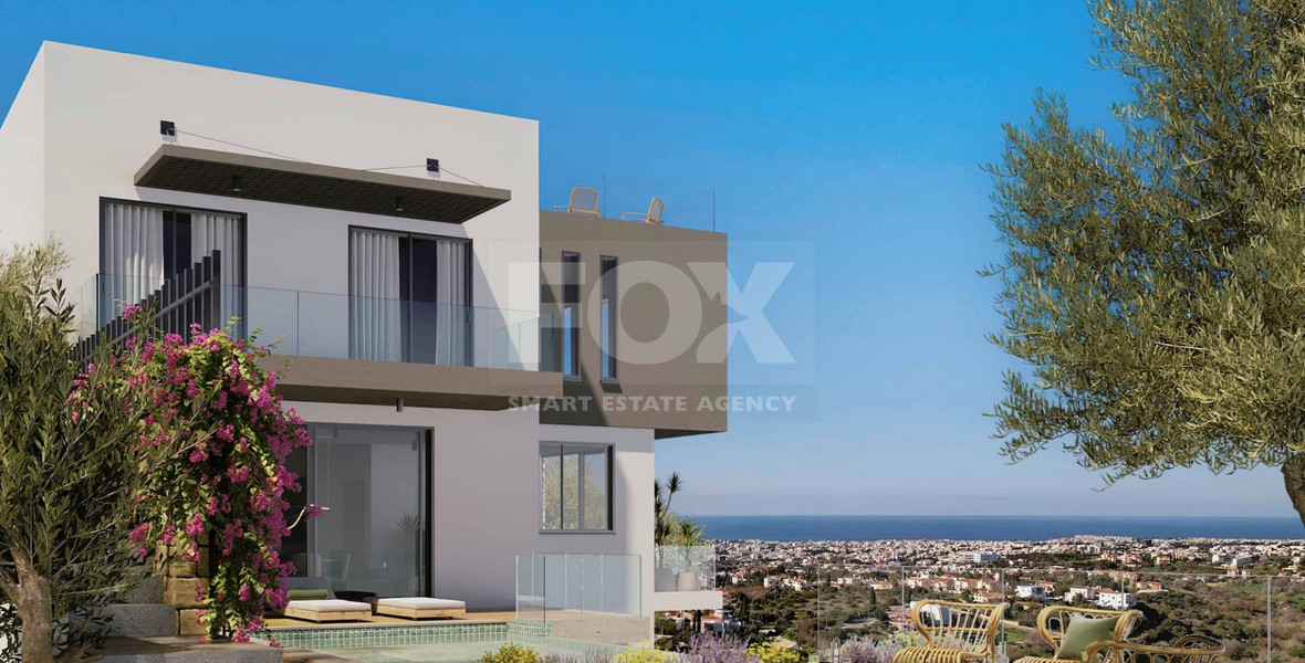 Four bedroom magnificent villa in a stunning area of Konia Village , Paphos