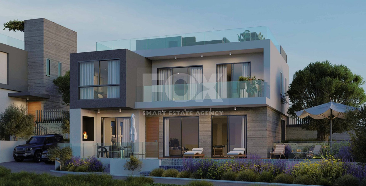 Four bedroom magnificent villa in a stunning area of Konia Village , Paphos