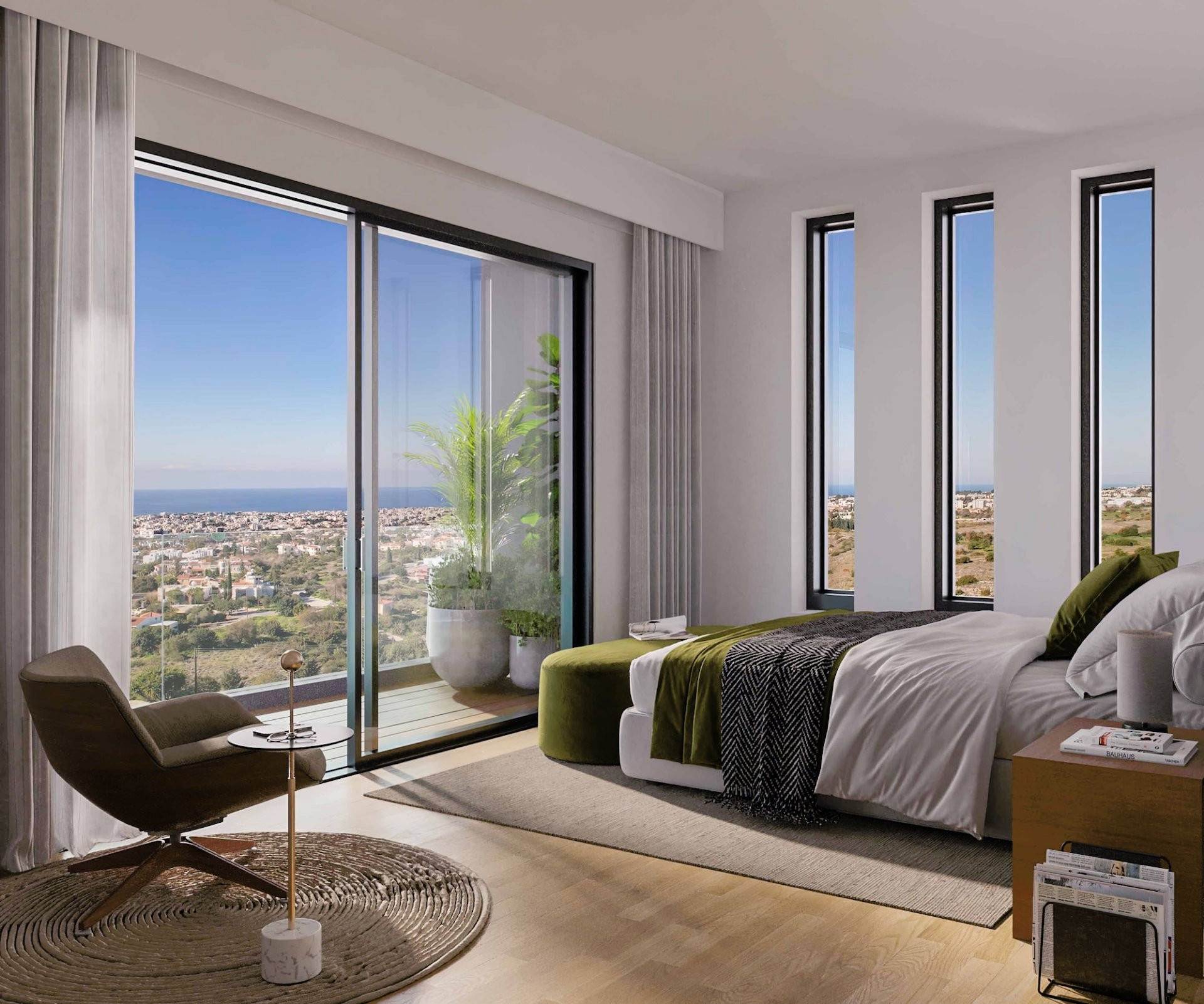 Mieszkanie 3 pokoi 265 m² Konia, Cypr