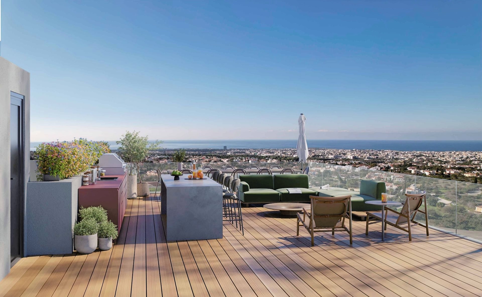 Mieszkanie 3 pokoi 265 m² Konia, Cypr