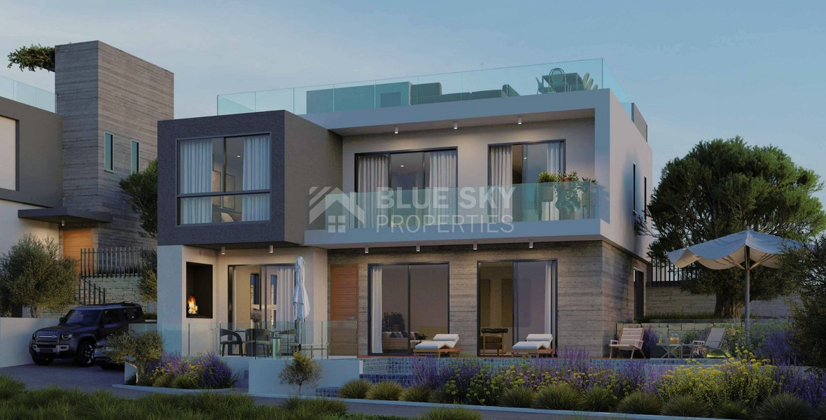 Three bedroom exceptional villa in a beautiful area of Konia Village , Paphos