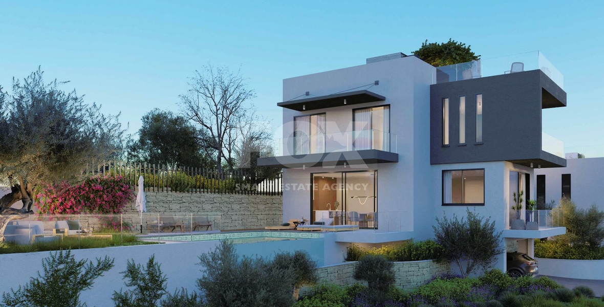 Three bedroom exceptional villa in a beautiful area of Konia Village , Paphos