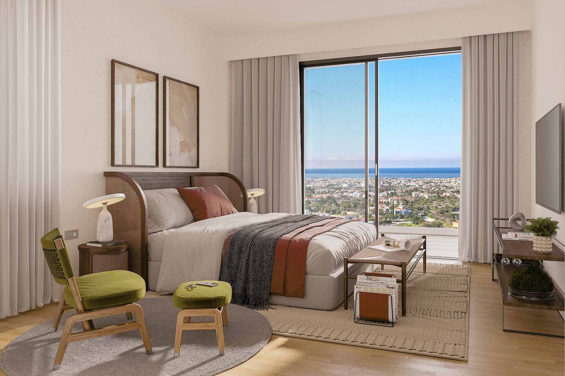 Mieszkanie 3 pokoi 265 m² Konia, Cypr