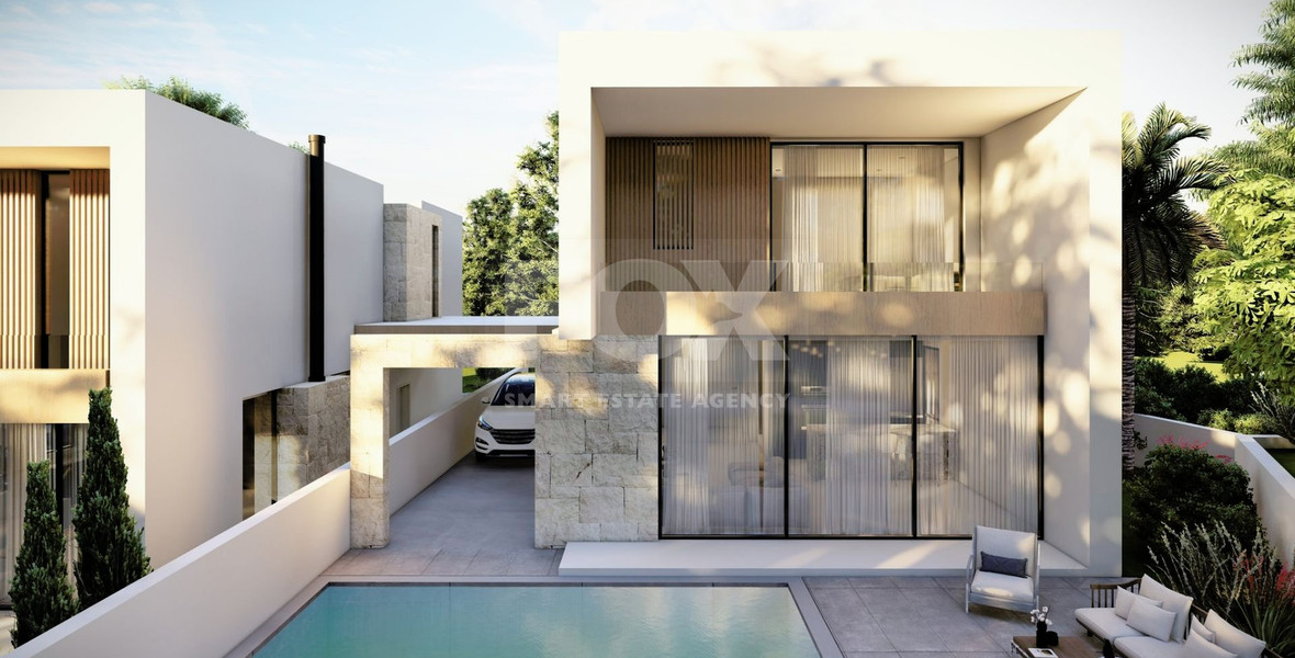 Three bedroom outstanding villas in Konia Village ,in Paphos