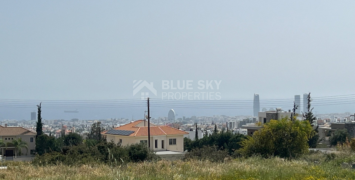 Two Sea View Plots for Sale In Agios Athanasios Of Limassol