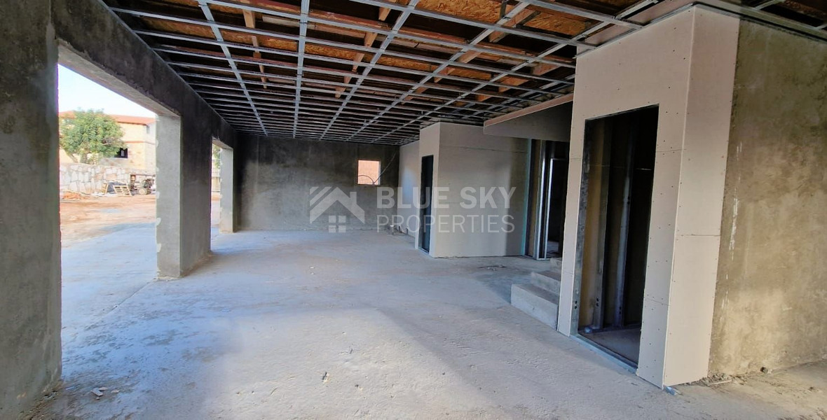 Under Construction House For Sale In Souni village, Limassol