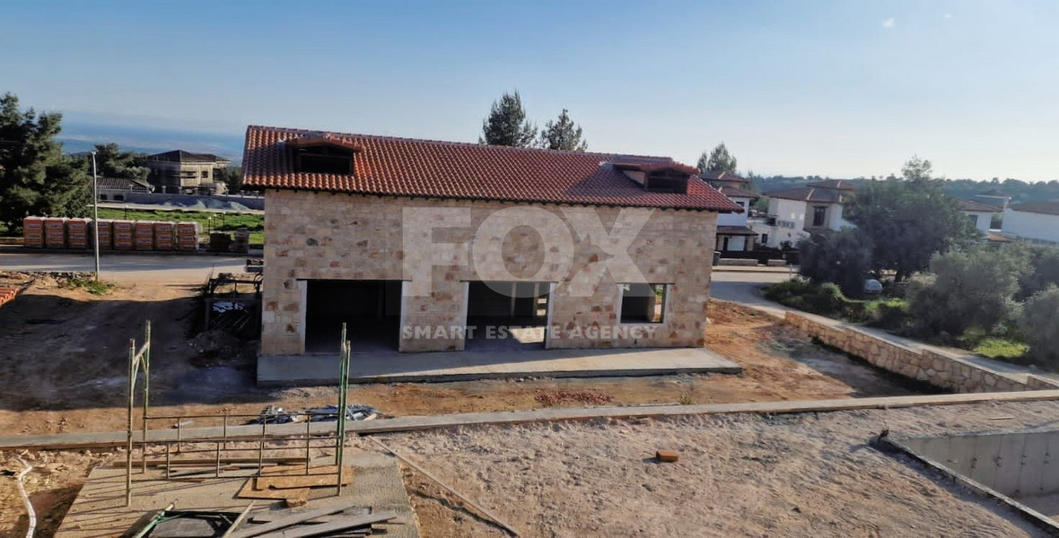 Under Construction House For Sale In Souni village, Limassol