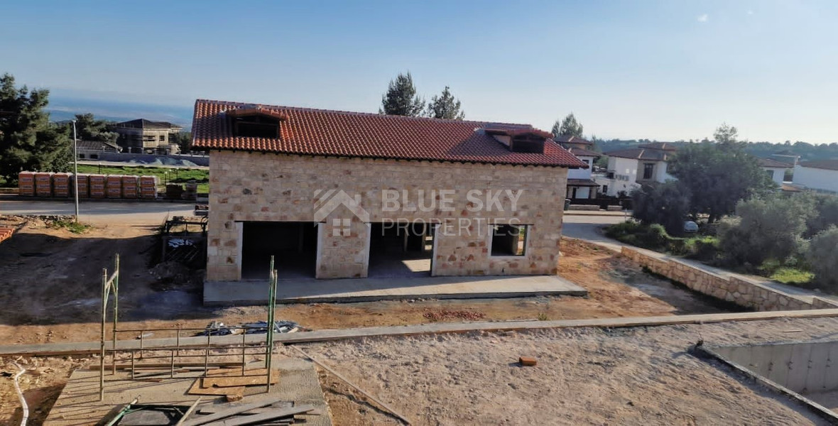 Under Construction House For Sale In Souni village, Limassol