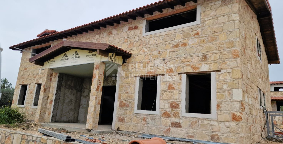 Under Construction House For Sale In Souni village, Limassol
