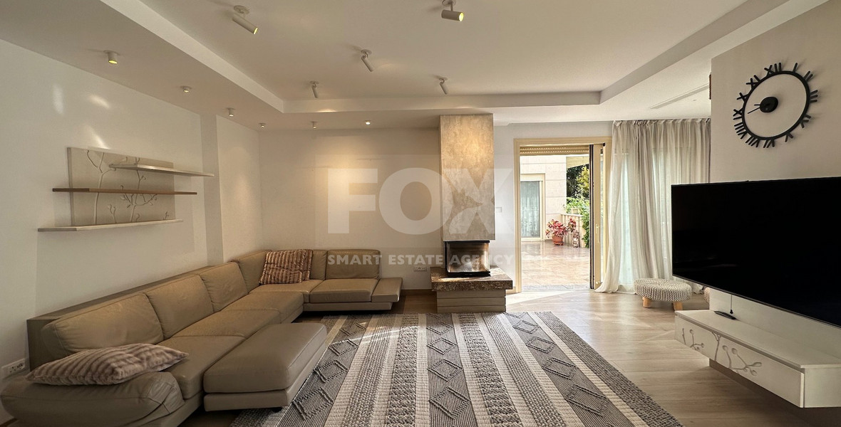 LUXURY 5 BEDROOM FURNISHED VILLA 20 METRES FROM THE SEA IN THE AMATHOUNDA AREA OF LIMASSOL