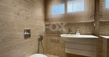 FOR RENT LUXURY FIVE BEDROOM VILLA 20 METRES FROM THE SEA IN THE AMATHOUNDA AREA OF LIMASSOL