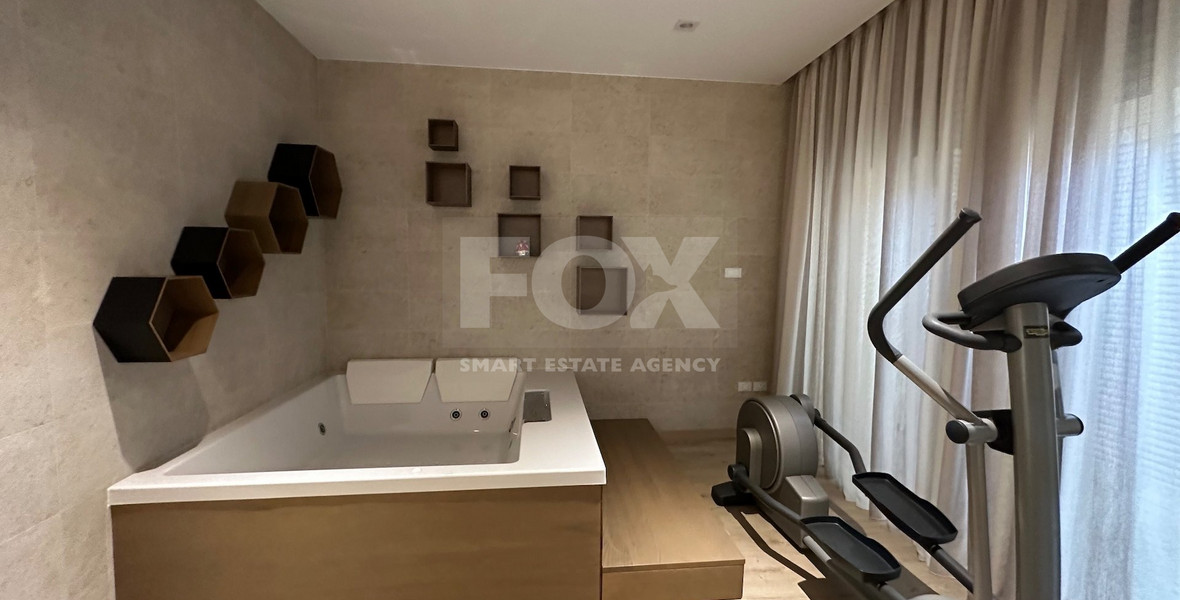 FOR RENT LUXURY FIVE BEDROOM VILLA 20 METRES FROM THE SEA IN THE AMATHOUNDA AREA OF LIMASSOL