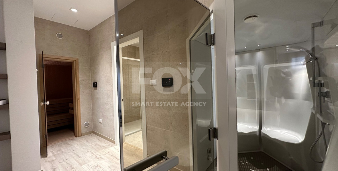 FOR RENT LUXURY FIVE BEDROOM VILLA 20 METRES FROM THE SEA IN THE AMATHOUNDA AREA OF LIMASSOL